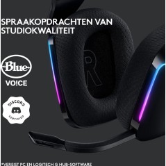 Logitech G G733 LIGHTSPEED Wireless RGB Gaming Headset – Immersive Wireless Audio & Stylish Black Design